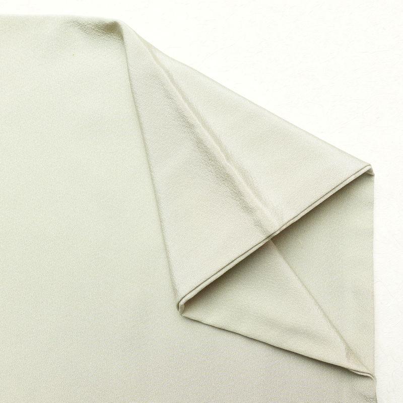 中古 色留袖 松尾光琳 木賊鷺 落款入り 一つ紋付き 縮緬 正絹 古典柄