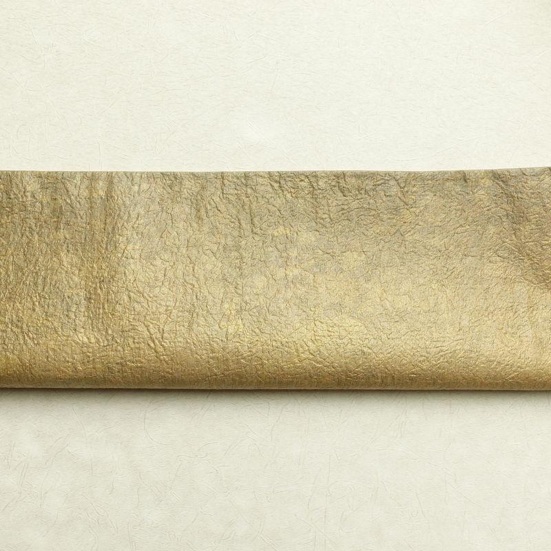 中古 袋帯 全通柄 良品 フォーマル用 正絹 その他の柄 黄・黄土色_14