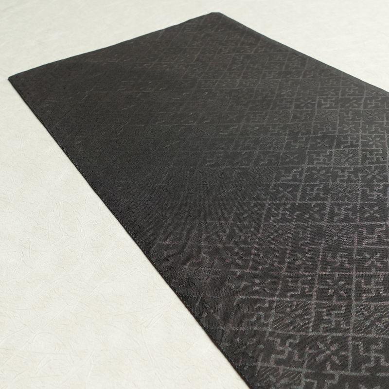 中古 袋帯 太鼓柄 良品 フォーマル用 正絹 幾何学柄・抽象柄 茶_16