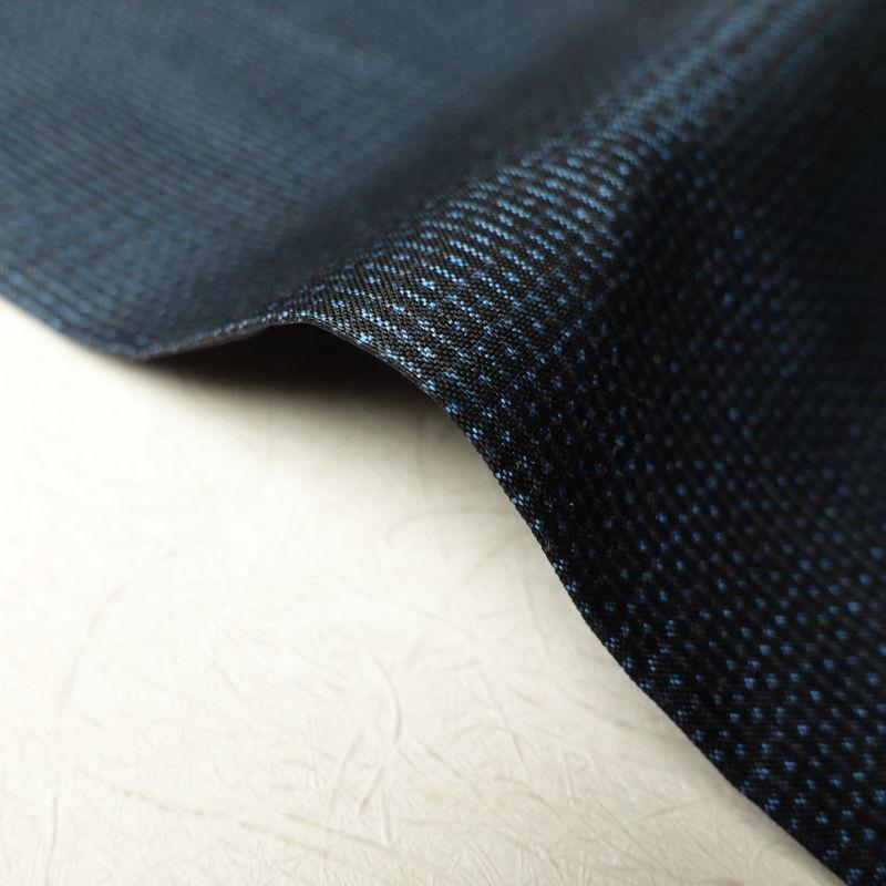 中古 男性用 大島紬 着物 美品 証紙あり しつけ糸付き 正絹 亀甲柄 袷