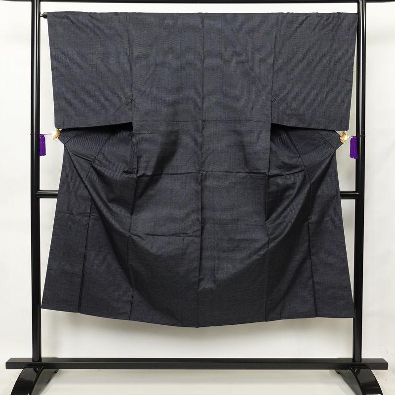 中古 男性用 大島紬 着物 良品 証紙あり アンサンブル 羽織 2点セット 