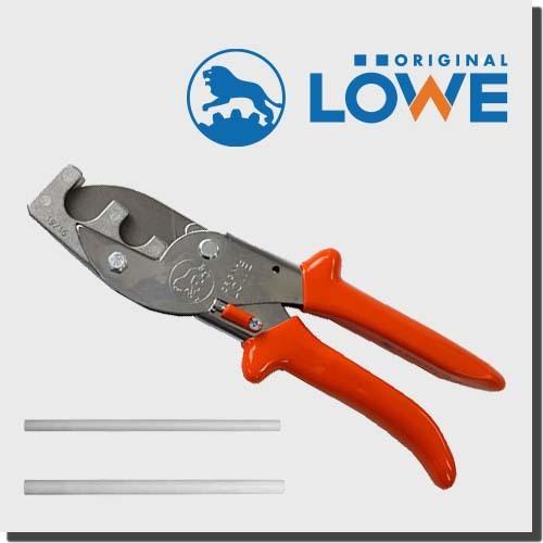 LOWE 3204/16U19 オリジナル ライオン ハサミ 鋏 建築 木工 電工 工業用 万能鋏 アンビル カッター パイプ切断用鋏 | 