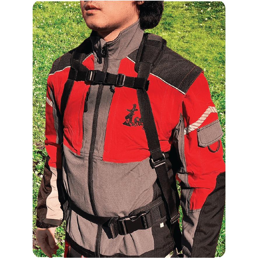 杣 SOMA ツール用腰ベルト（サスペンダー付） 頑丈なナスカン金属仕様