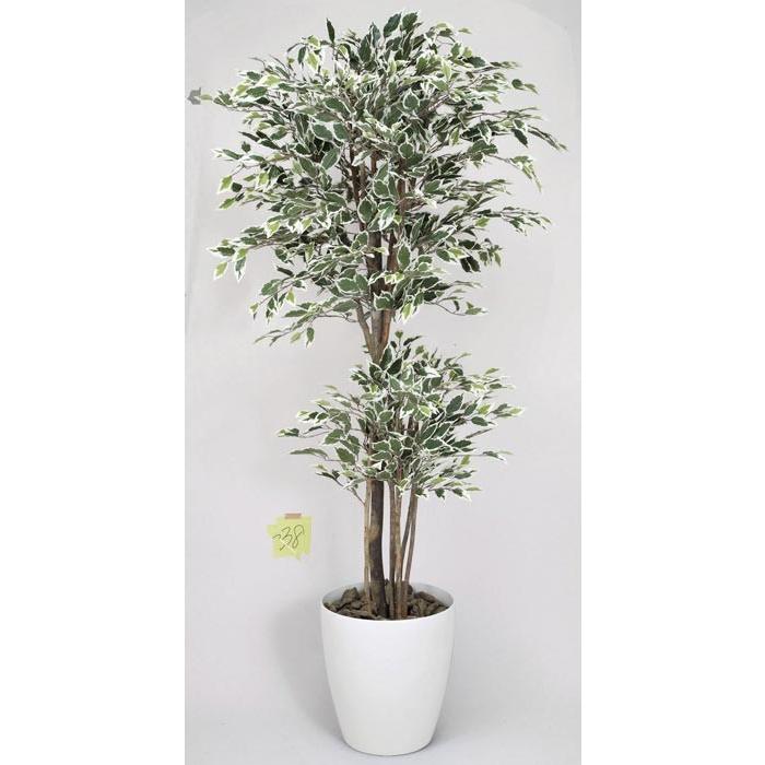 光の楽園 トロピカルベンジャミン斑入り1.8 167K600 アートグリーン フェイクグリーン 人工観葉植物 光触媒 :167a450:わくわくファニチャー 通販 光触媒 光の楽園 人工観葉植物 シェフレラ1.8