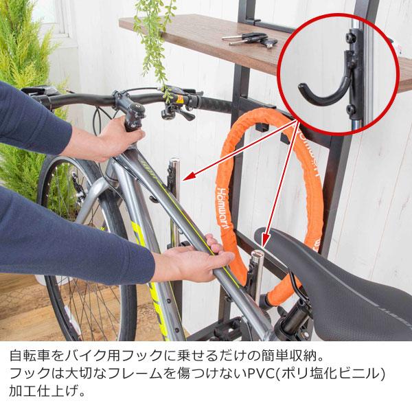 室内用ディスプレイサイクルスタンド 突っ張り式 バイクスタンド