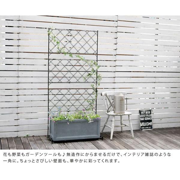 フェンスを フェンス ガーデニング Iffp007set わくわくファニチャー 通販 Paypayモール プランター台付 プランターセット ハイ