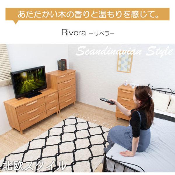 日本製 スリムチェスト 幅40cm 北欧スタイル ナチュラル 完成品 収納家具 引出4段 リベラ Rivera KE-0003-NS｜waku-furni｜07