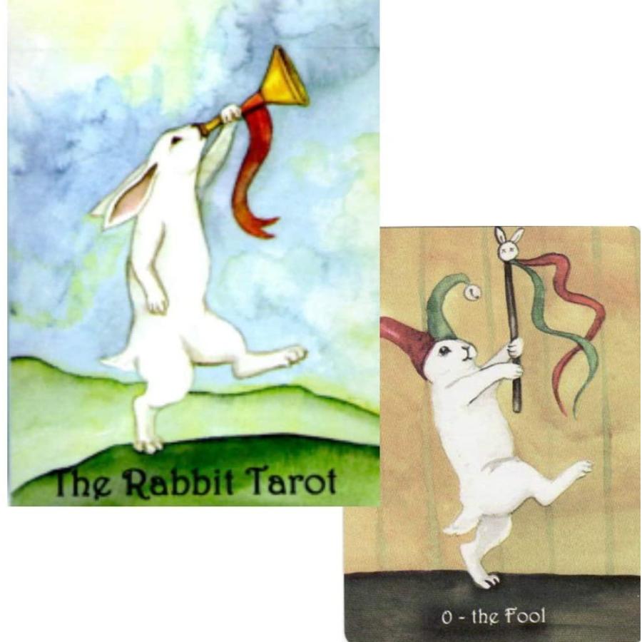 タロットカード Nakisha 正規販売店 ラビット タロット ポーカーサイズ 第３版 The Rabbit Tarot