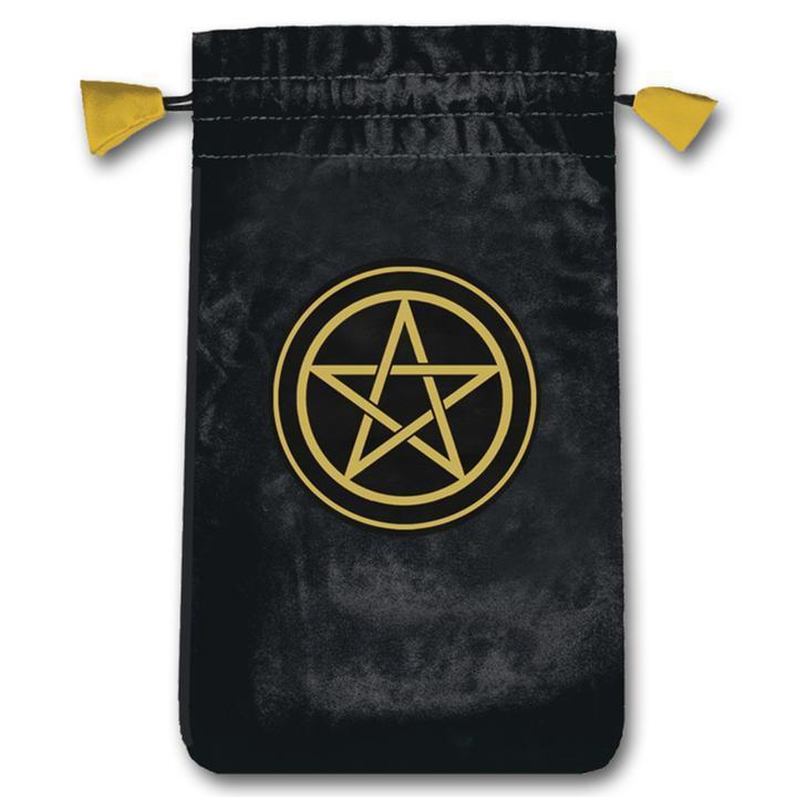 ミニタロットバッグ ミニタロットポーチ ペンタクル Mini Tarot Bag Pentacle BTM02 ベルベット｜waku-waku-shop