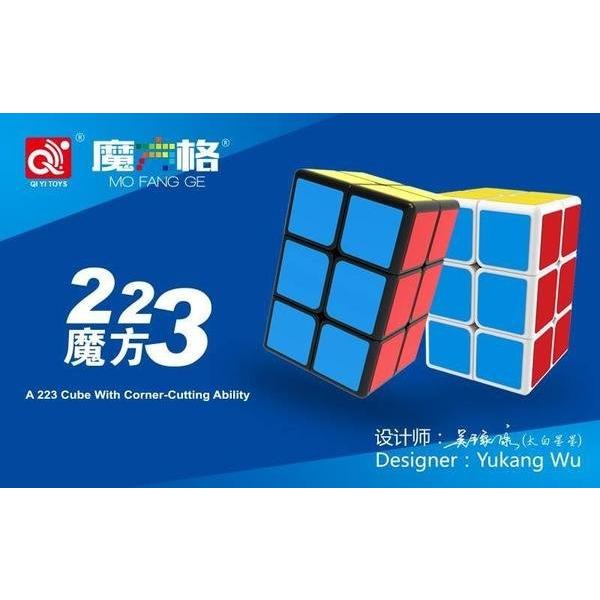 安心の保証付き 正規販売店 QiYi 223 Cube black 2x2x3キューブ ブラック ルービックキューブ おすすめ｜waku-waku-shop｜02