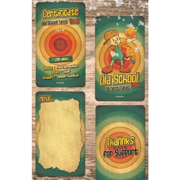 タロットカード Deckstiny 正規販売店 オールドスクール タロットカード Deckstiny 正規販売店 オールドスクール