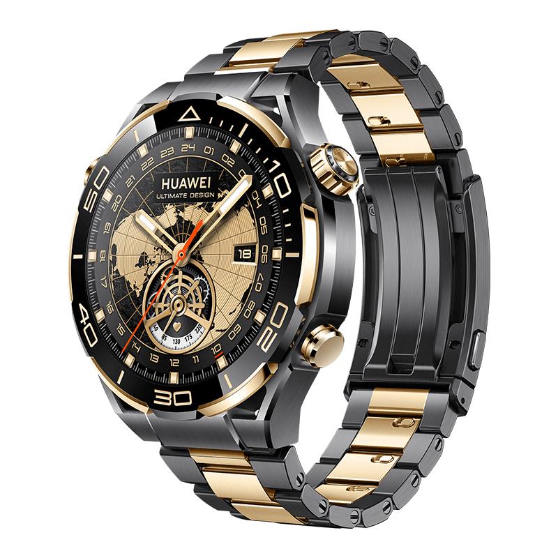 送料無料】HUAWEI WATCH ULTIMATE DESIGN CLB-B19 Gold 18K 【海外版 