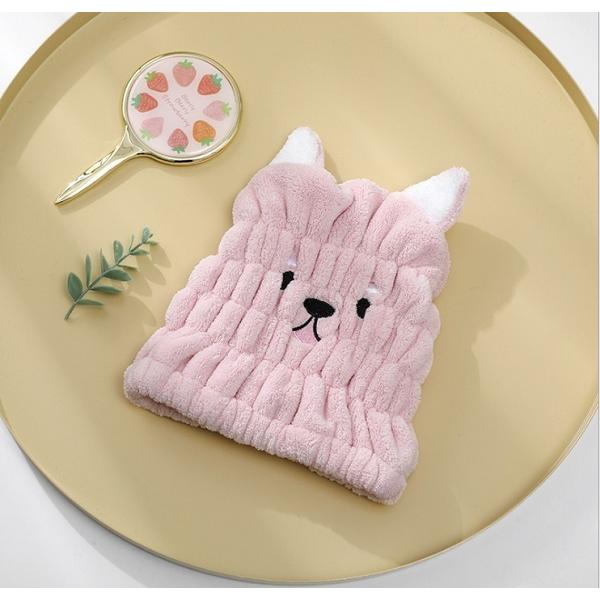 タオルキャップ ヘアキャップ ヘアターバン ヘアバンド 子供 レディース お風呂 おしゃれ 吸水 速乾 キッズ タオル 猫耳 寝るとき ベビー 洗顔用 0149 ワクフリ 通販 Yahoo ショッピング