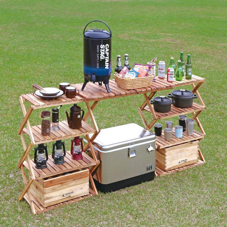 最後まで注げる！ウォータージャグ10L（ネイビー） アウトドア キャプテンスタッグ   正規品取扱店 パール金属_1