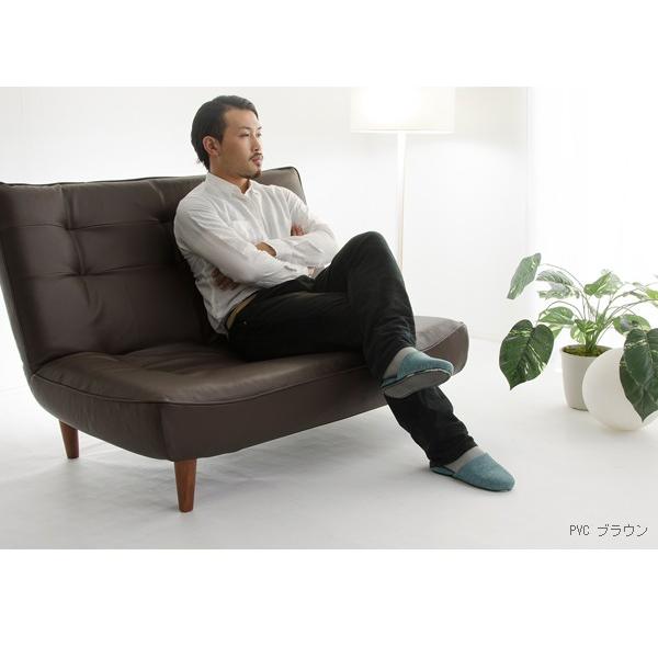 ソファ 2人掛け 一人掛け 「lulu」 ハイバックソファ A40 二人掛け 脚