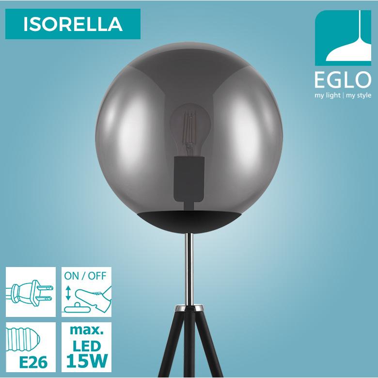 LEDフロアランプ EGLO ISORELLA 204422J スタンド照明 間接照明