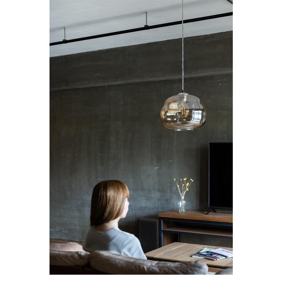 LEDペンダントライト EGLO DOGATO 32.8cm アンバー 204424J リビング