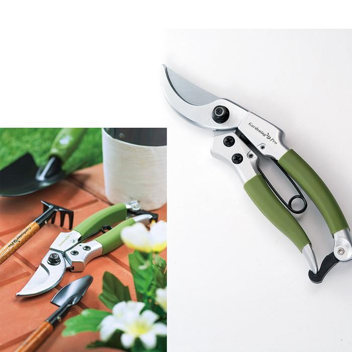 ガーデニング アルミ剪定鋏（AS-020） 剪定鋏 剪定ばさみ 園芸鋏 園芸