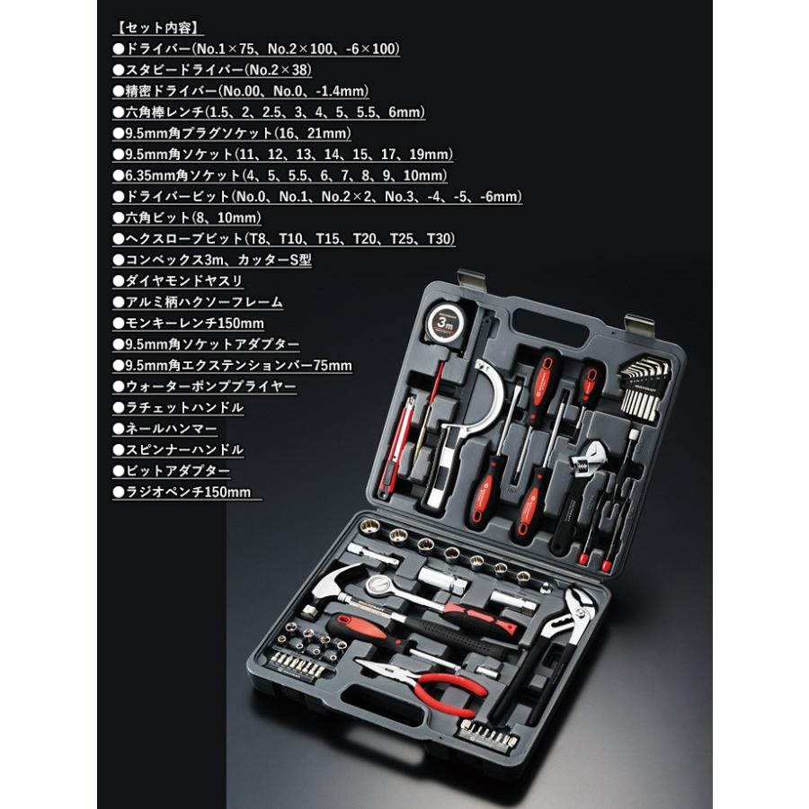 防災グッズ 工具セット（MB-61） ツールセット工具箱 人命救助 救出