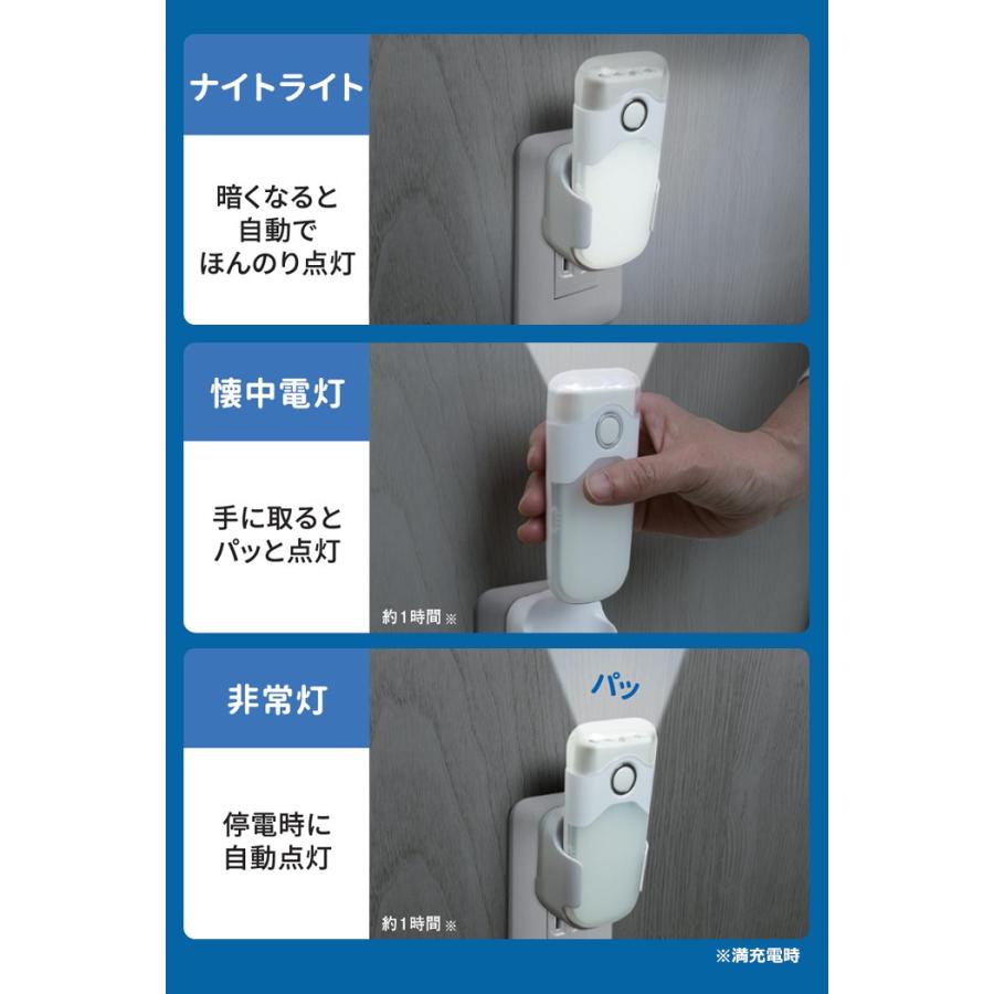 センサーライト led ムサシ RITEX LED壁ホタル(AL-200) インテリア