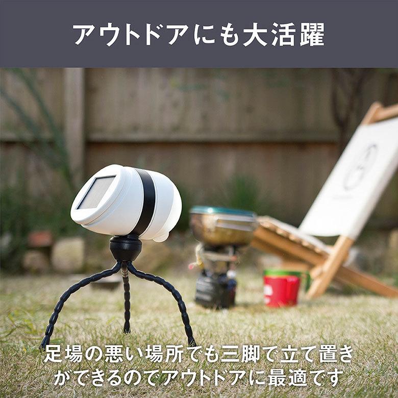 LEDセンサーライト ムサシ どこでもセンサーライトソーラー(ASL-093