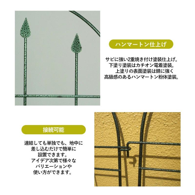 トレリスフェンスクラシックM 2P No.181 GREENGARDEN ガーデンフェンス