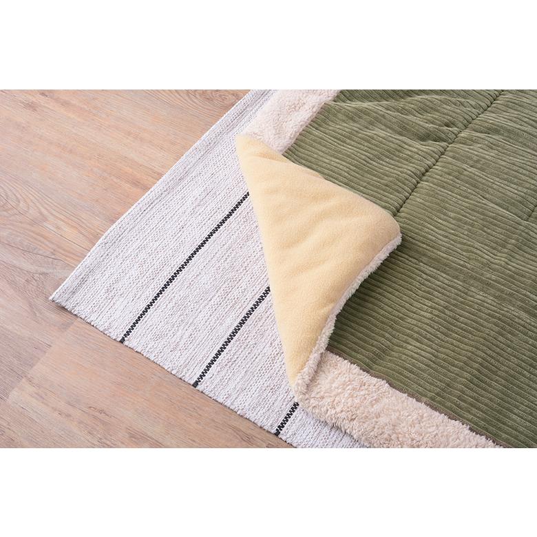 こたつ布団 薄掛け コタツ布団 長方形 230×190cm KK-142 ベージュ/グレー/カーキ/ネイビー/ホワイト ｜ コーデュロイ 薄手 軽い 収納袋付き お洒落 カジュアル こたつ用 温かい 炬燵 掛布団 薄掛コタツ布団 長方形 KK-142 こたつ布団 コタツ布団 グレー ベージュ