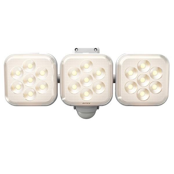 センサーライト 屋外 人感センサー 防犯灯 8w 3灯 フリーアーム式ledセンサーライト Led Ac3025 電球色 ムサシ 防犯ライト 照明 エクステリア 防犯グッズ Led Ac3025 ワクイショップ 通販 Yahoo ショッピング