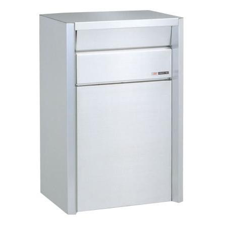 郵便ポスト 壁面埋込及びポール取付けタイプ(大型サイズ)667-C 鍵有り