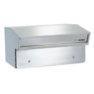 郵便ポスト フェンス取付専用タイプ 641 鍵無し ハッピー金属 : わく