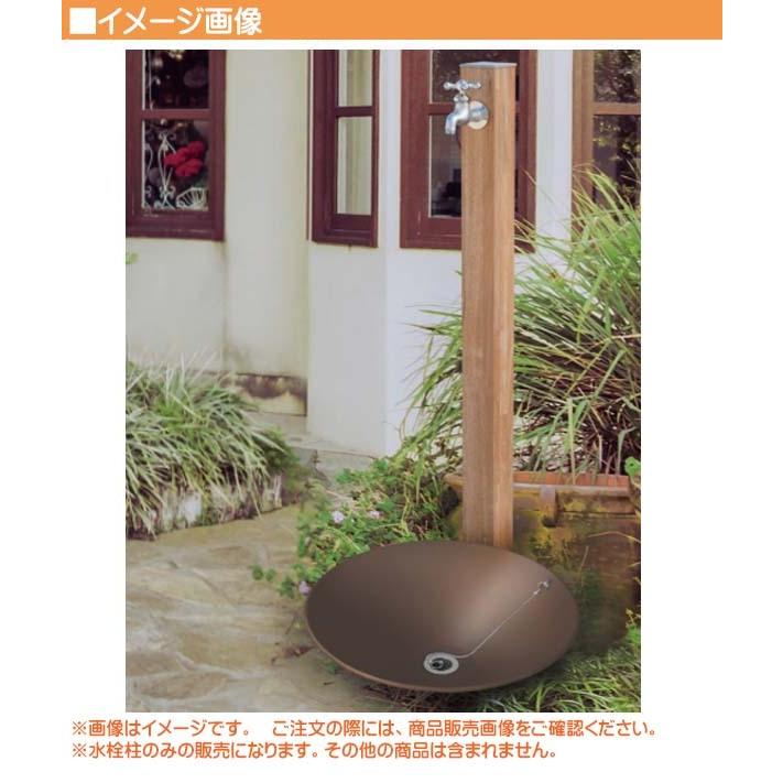 水栓柱 アルミ立水栓 Lite 蛇口１個付き メタリックグレー色 戸建て 新築 リフォーム ガーデニング お庭 テラス 水栓柱 オシャレ 一口 屋外水栓 送料無料 わくいきライフ 通販 Yahoo ショッピング
