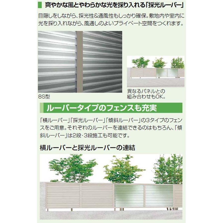 フェンス]プレスタフェンス７Ｙ型(本体のみ)高さ１０００mm ＴＯＥＸ(ＬＩＸＩＬ) 横格子 デザイン 補修 修繕 張り替え[送料無料] 【別売】