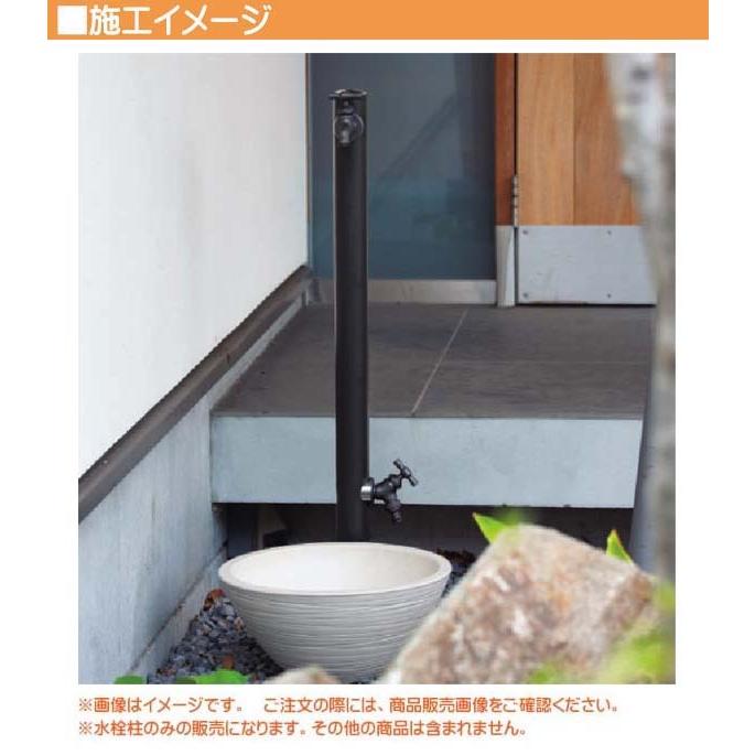 柔らかい 立水栓 ウォータービュー マルコ 蛇口２個付き ブラウン 艶消し 色 お庭 や テラス おしゃれ な 水栓柱 立水栓 ユニット 蛇口２個付き 東洋工業 送料無料 絶対一番安い Www Skylanceronline Com