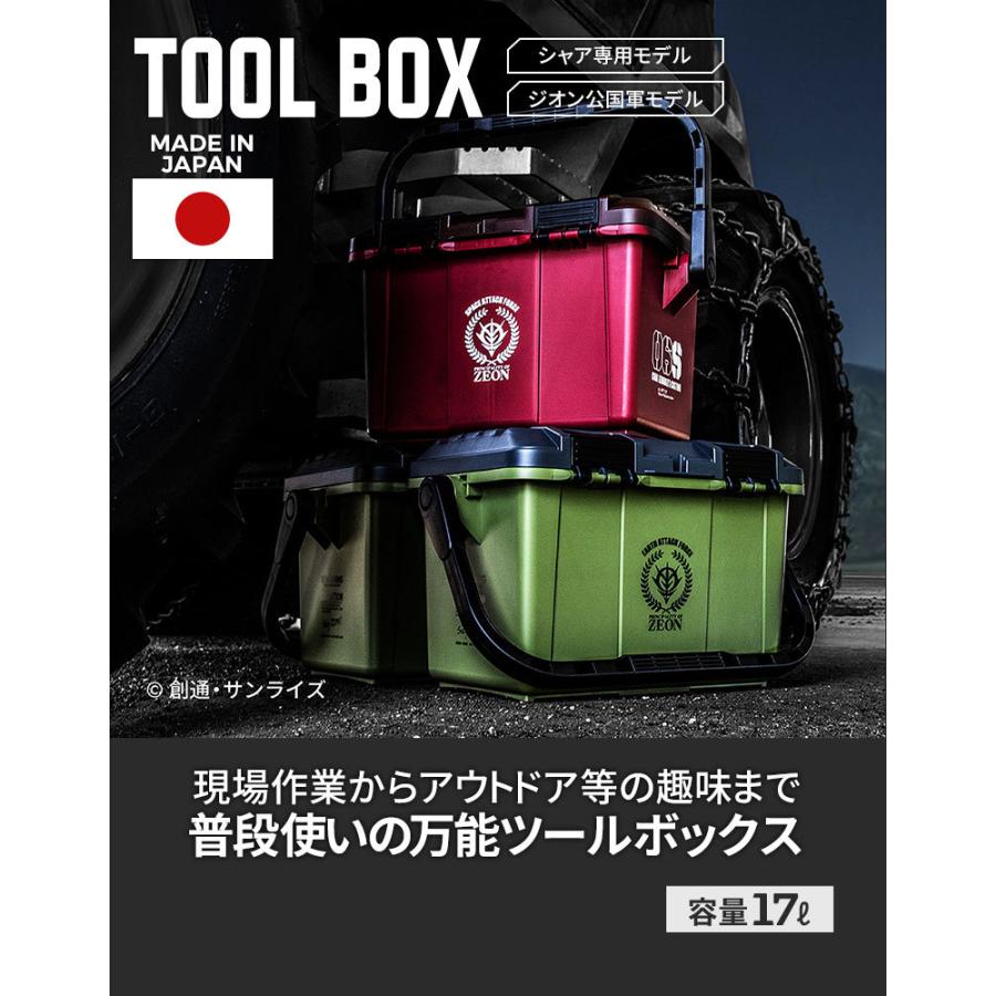 ガンダム ジオン　ザク　シャア　収納ケース　パーツケース　ツールケース ホビーパーツの収納に便利！『機動戦士ガンダム』のパーツケースが