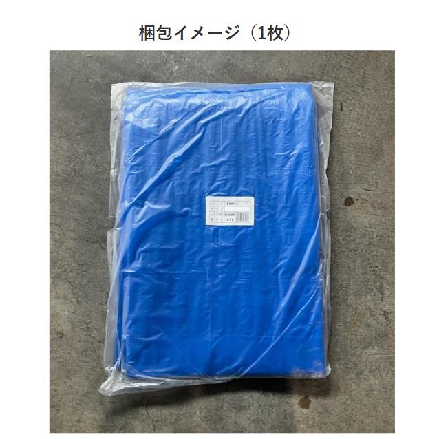 ブルーシート 5.4m×9m ＃3000 厚手 OTS 4枚入 : ワークツールの袋屋