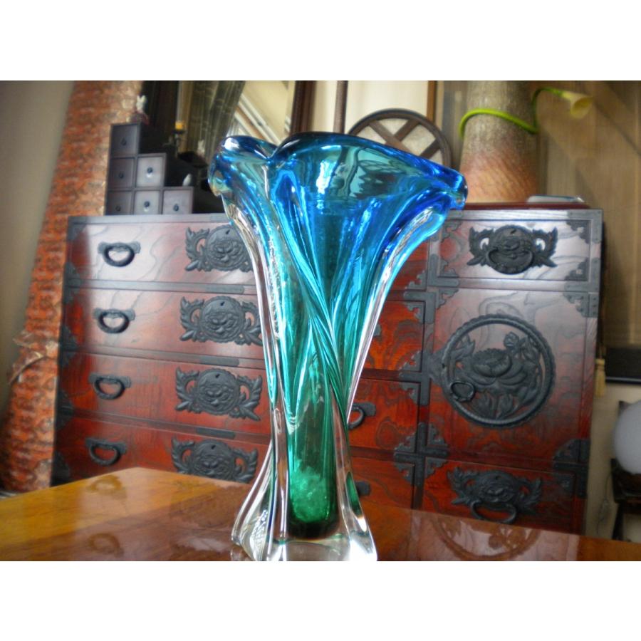 花瓶 花器 モダン グラデーション ガラス マルティグラス 楽天市場