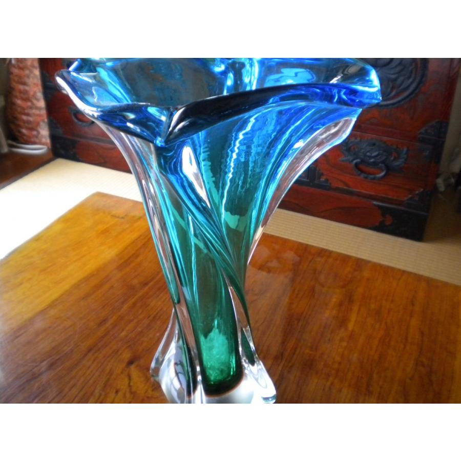 花瓶 花器 モダン グラデーション ガラス マルティグラス 楽天市場