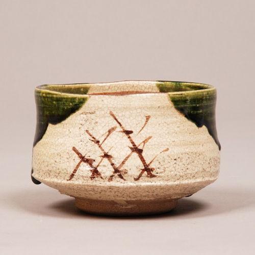茶碗 織部 松本鉄山作 茶道 茶道具 : 和空間ヤフーショップ - 通販