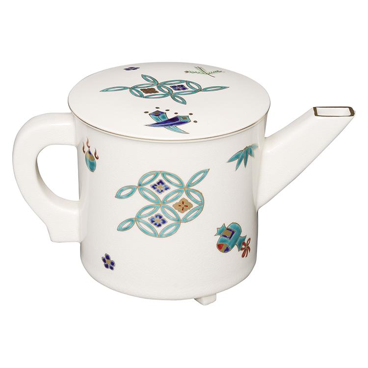 片口水注 七宝宝尽 御室窯 水注 水次 裏千家 茶道 茶道具 水指用