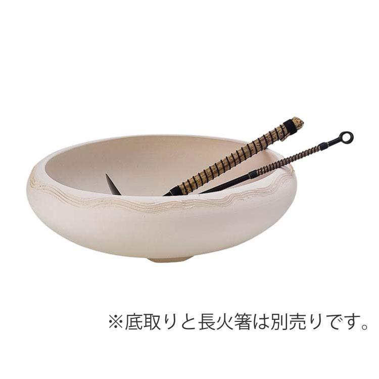 巴半田焙烙 白 素焼 太仙窯 表千家 茶道具 焙烙 炭道具 : 和空間ヤフー