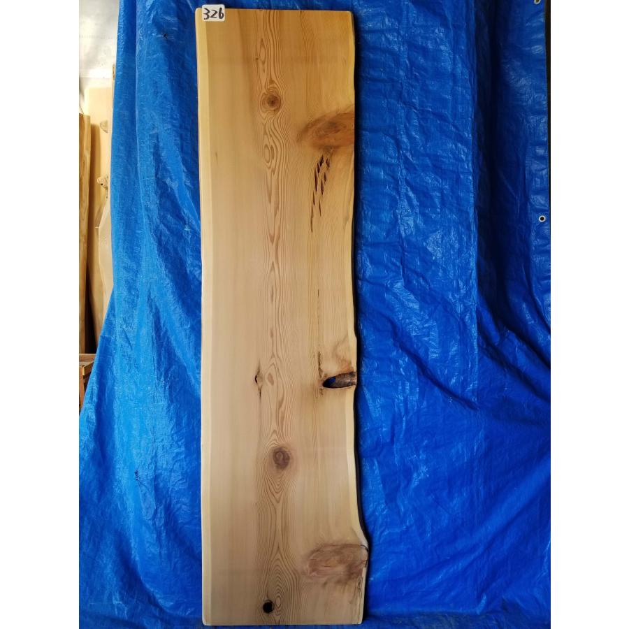 ネズコ 一枚板 天板 無垢材 厚4.0cm×巾48〜54cm×長200cm カウンター