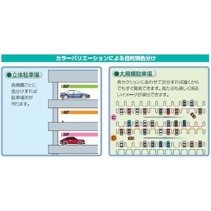 駐車場のプラスチック製車止め(カーストッパー)プラストップ スタンダードタイプH110mm ネームシール付 アスファルト用ピン付き 2個セッ 物置、車庫 車止め カーストップ プラストップ 接着工法 S工法 カラー選択可能 立体駐車場 共同住宅 大規模 アフロディテ コT 代引不可