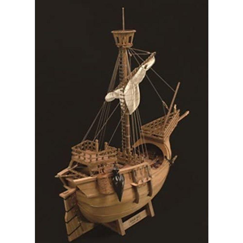 ワクワク本舗ウッディジョー　30　カタロニア船　木製帆船模型　組立キット