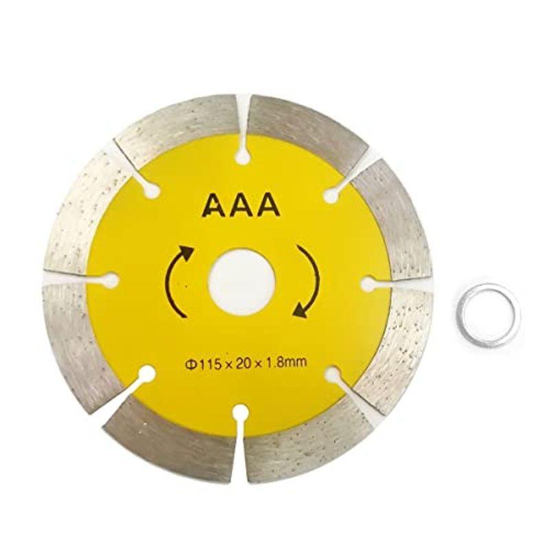 ダイヤモンドカッター 115mm グラインダー サンダー ディスクグラインダー 丸ノコ コンクリート ブロック 替え刃 刃 ワクワク本舗 通販 Yahoo ショッピング