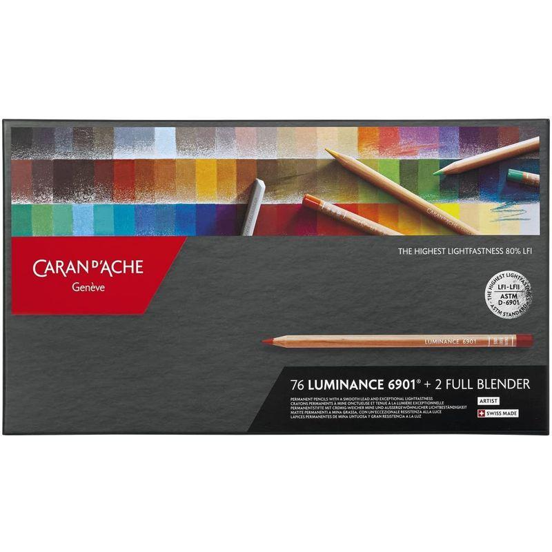国内在庫カランダッシュ ルミナンス 色鉛筆 CdA 紙箱 6901-776 76色セット 日本正規品 筆記用具 