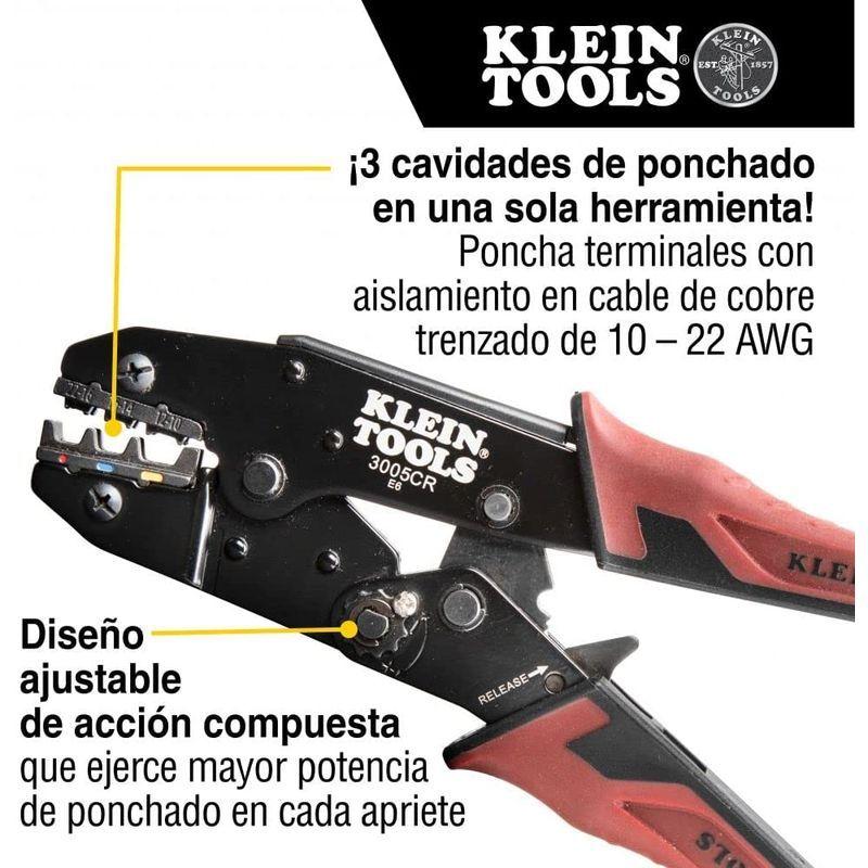 KLEIN TOOLS(クラインツールズ) ラチェット式圧着工具 10?22AWG 3005CR 09d27Yg1id, DIY、工具 - urbanoeng.com.br KLEIN TOOLS(クラインツールズ) ラチェット式圧着工具 10?22AWG 3005CR 09d27Yg1id, DIY、工具 - urbanoeng.com.br