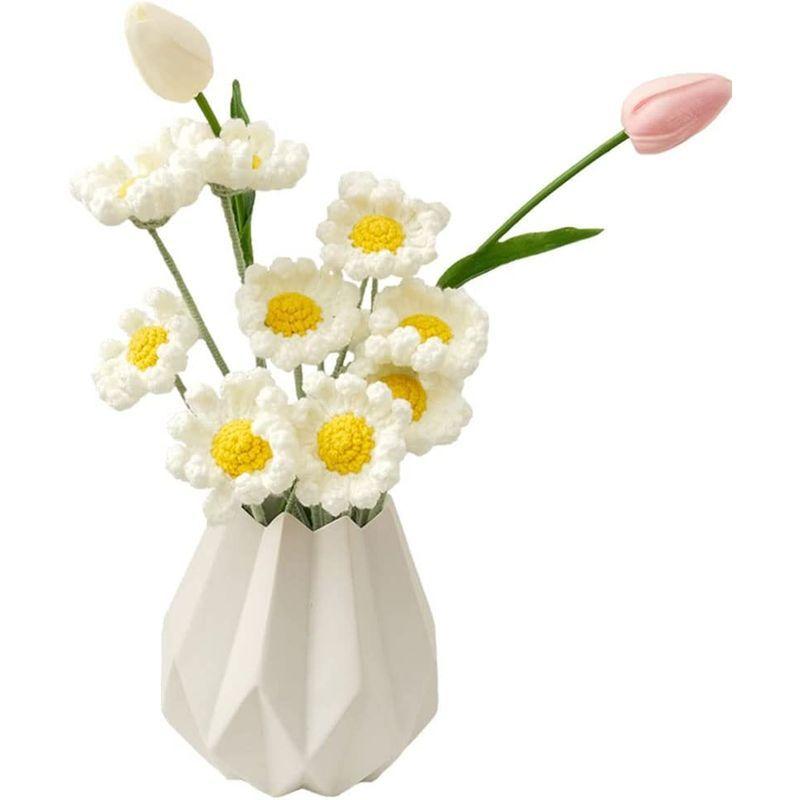 幾何学的なラインセラミック花瓶折り紙スタイルドライフラワー花瓶ホームデコレーション 幾何学的なラインセラミック花瓶折り紙スタイルドライフラワー花瓶ホームデコレーション Vladatk Kim Ba