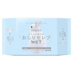 ウェットティッシュ ネピア おしりセレブウエットタイプ詰替え60枚×8個セット｜wakuwaku-kobe