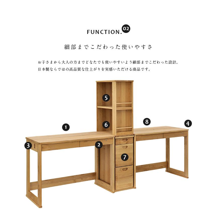 杉工場 国産 完成品 アルダー無垢材 学習机 デスク キャビネット 杉工場 国産 完成品 アルダー無垢材 学習机 デスク キャビネット