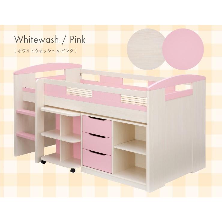 システムベッド ロフトベッド システムベッドデスク 学習机 子供部屋 木製 子供 ロータイプ システムデスク デスクベッド Shelm4 シェルム4 5色対応 家具通販のわくわくランド 通販 Yahoo ショッピング